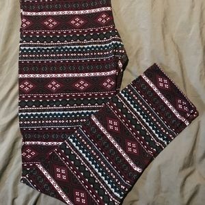 Fall colored leggings